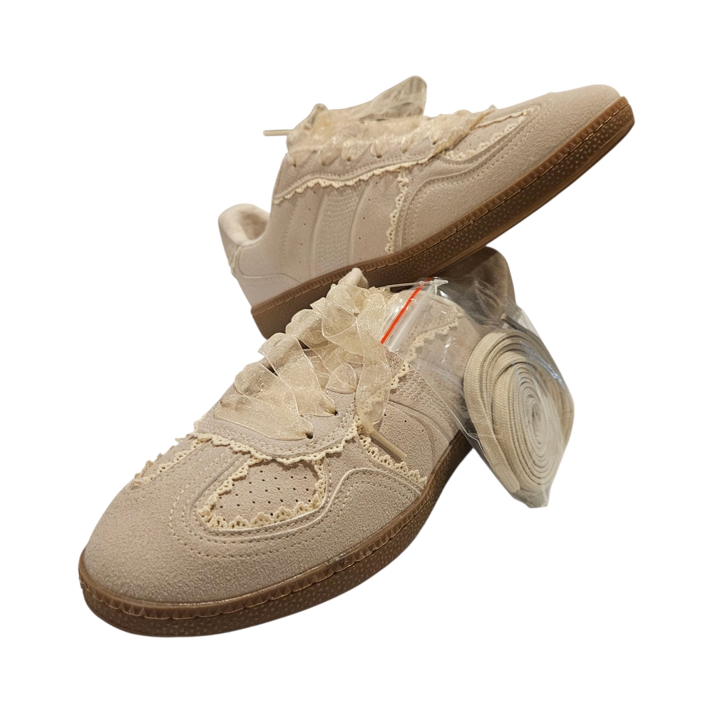 NIB - Sincerely Jules - Ivory Sneakers - Size 8.5 - Picture 11 of 12